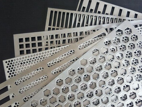 Perforated metal mesh