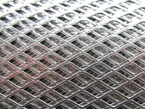 Expanded metal mesh