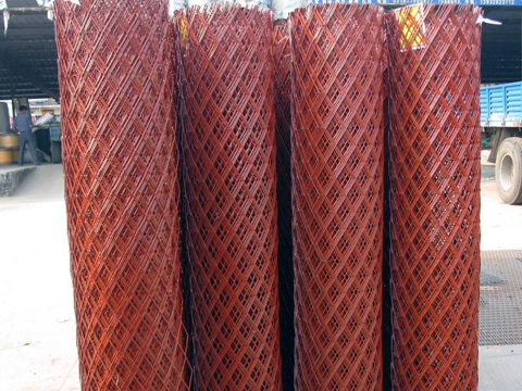 Expanded metal mesh